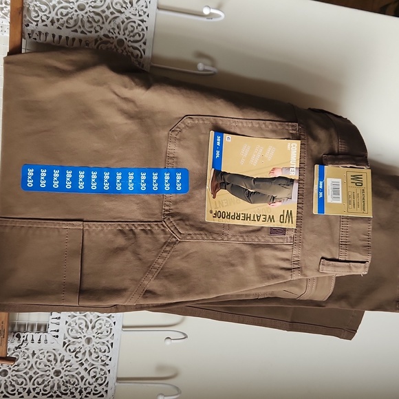 Weatherproof Men's Commuter Pants Brown - Picture 2 of 16